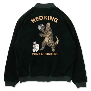 【PUNK DRUNKERS】パンクドランカーズ ［PDSx円谷プロ］ウルトラ怪獣JKT (D.GREEN) リバーシブルジャケット