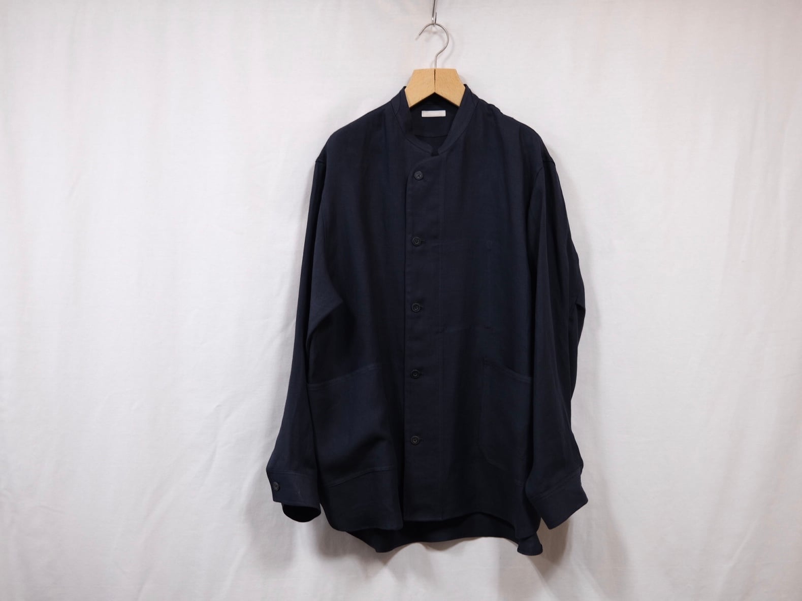 ULTERIOR”L/R TWILL WORK SH-JKT NAVY” | Lapel online store