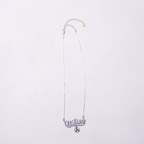 [22Summer] EFFECTEN(エフェクテン) “utility” plate necklace