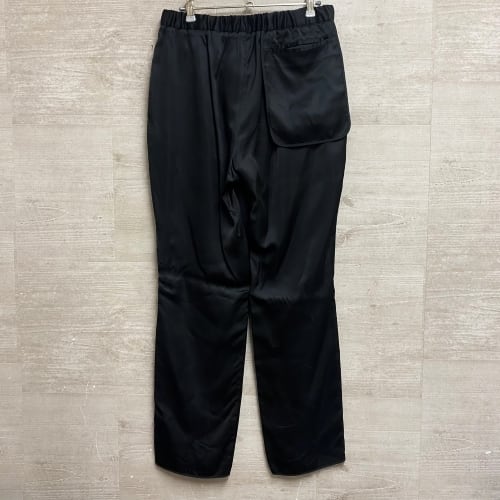 Nobuyuki Matsui ノブユキマツイ 22SS Lining Pants Black イージー