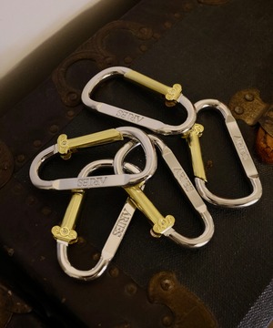 ARIES / AR90024.05 COLUMN CARABINER (SILVER / GOLD)