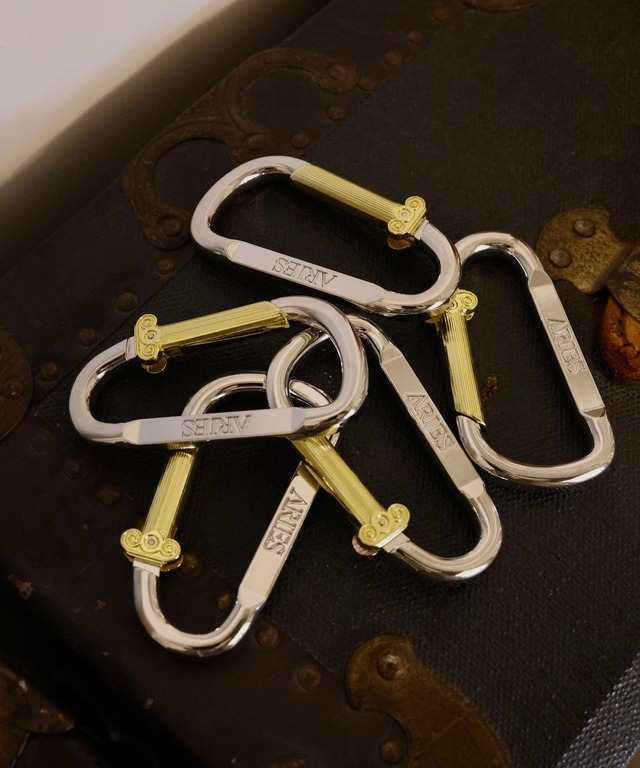 ARIES / AR90024.05 COLUMN CARABINER (SILVER / GOLD)