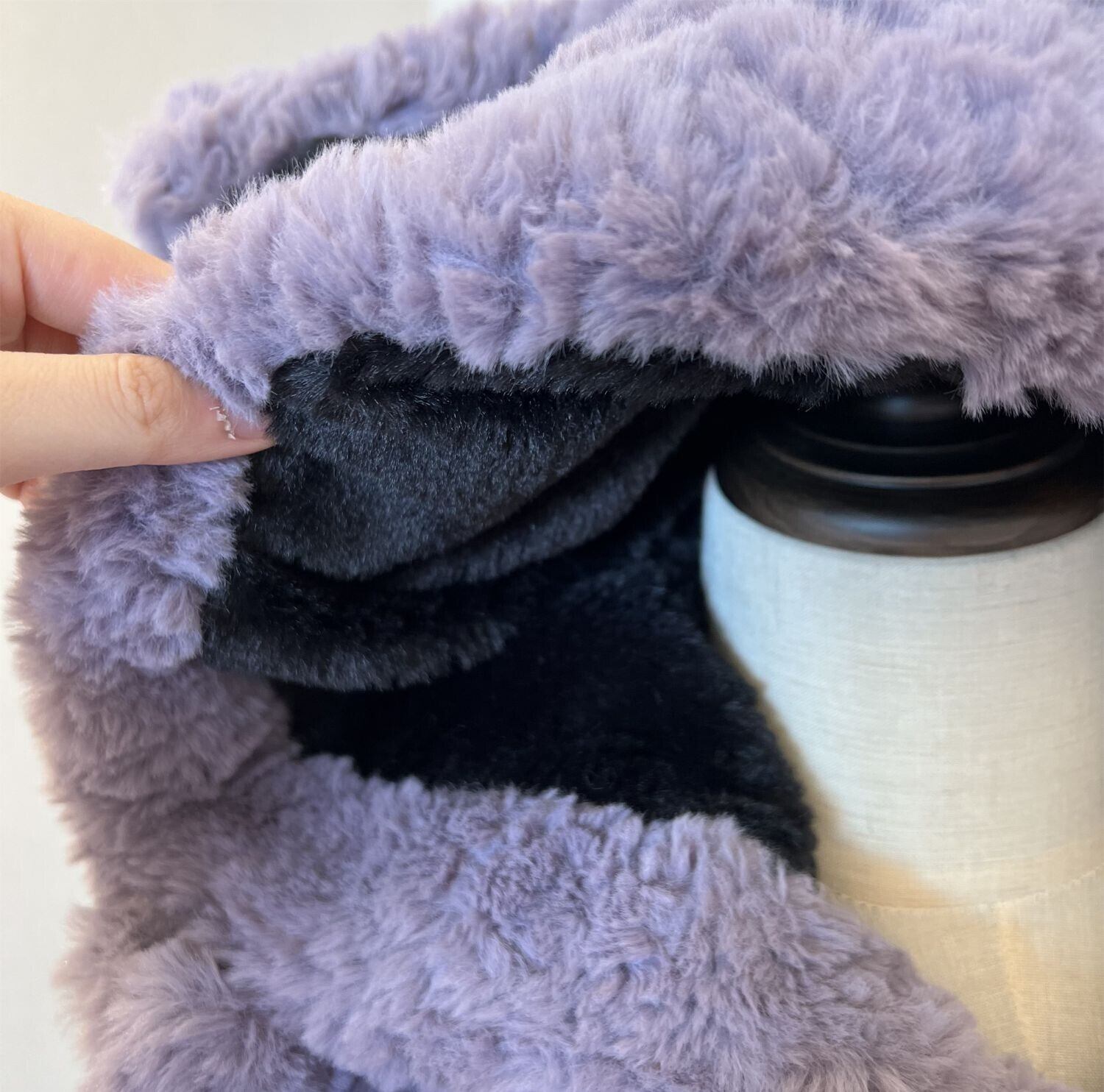 Myurina 猫耳もこもこファーブルゾン 地雷系アウター フリースパーカー