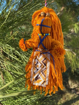 UA.Designer手作りモタンカ（ウクライナの御守り）