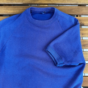 1980-90’S S/S SWEAT SHIRT BLUE