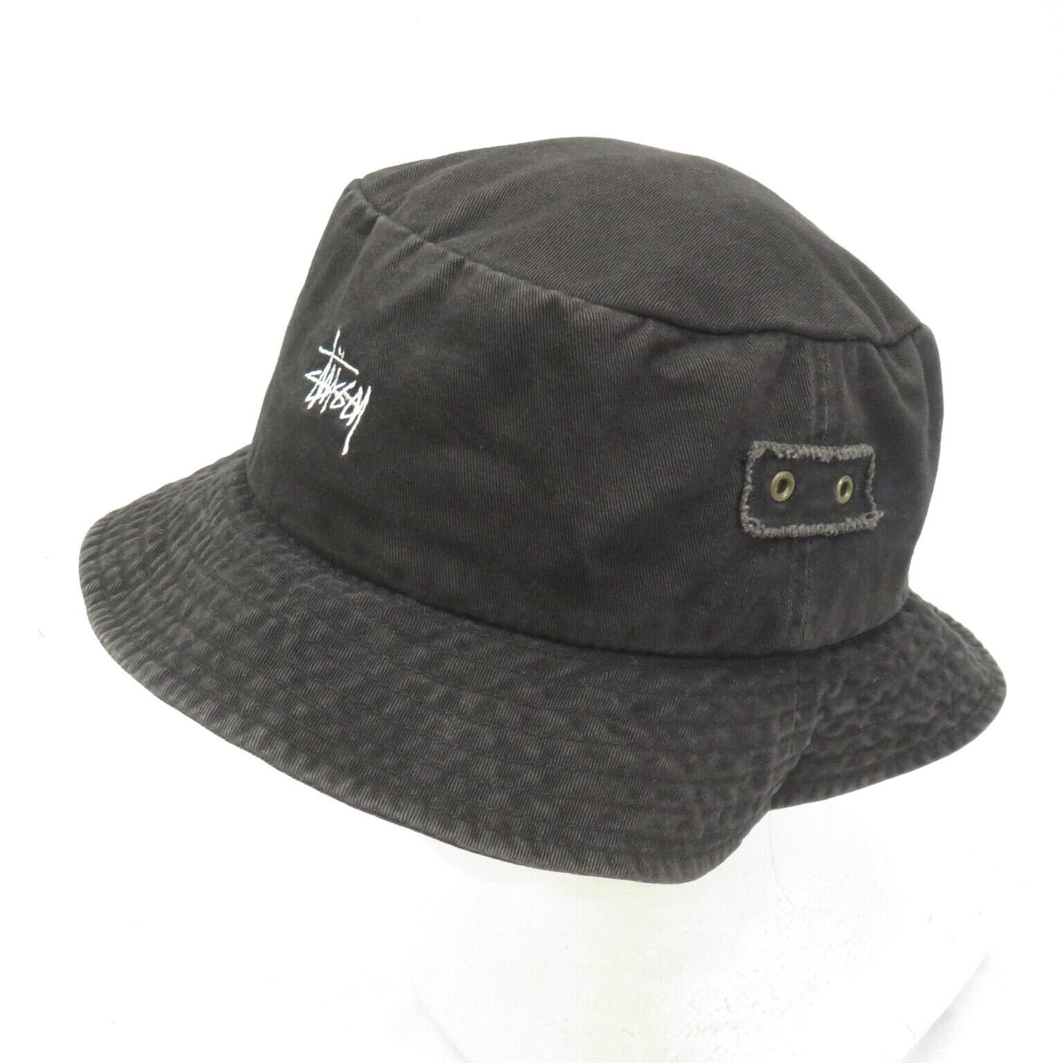 90s 紺タグ Stussy バケットハット ベージュ ワインレッド - 帽子 90s 紺タグ Stussy バケットハット ベージュ ワインレッド - 帽子