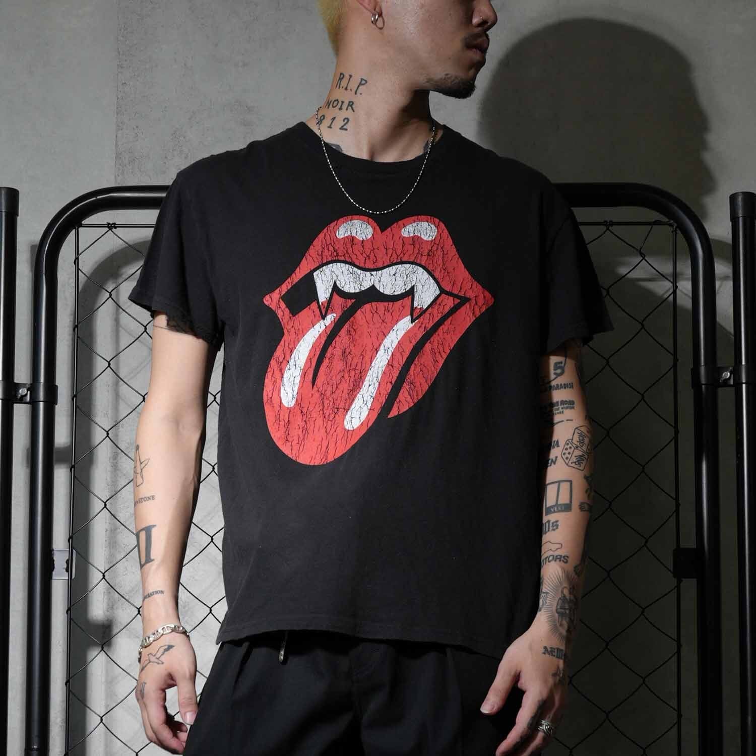 新品タグ付き ザ ローリングストーンズ スタジャン GRRR！【M】赤