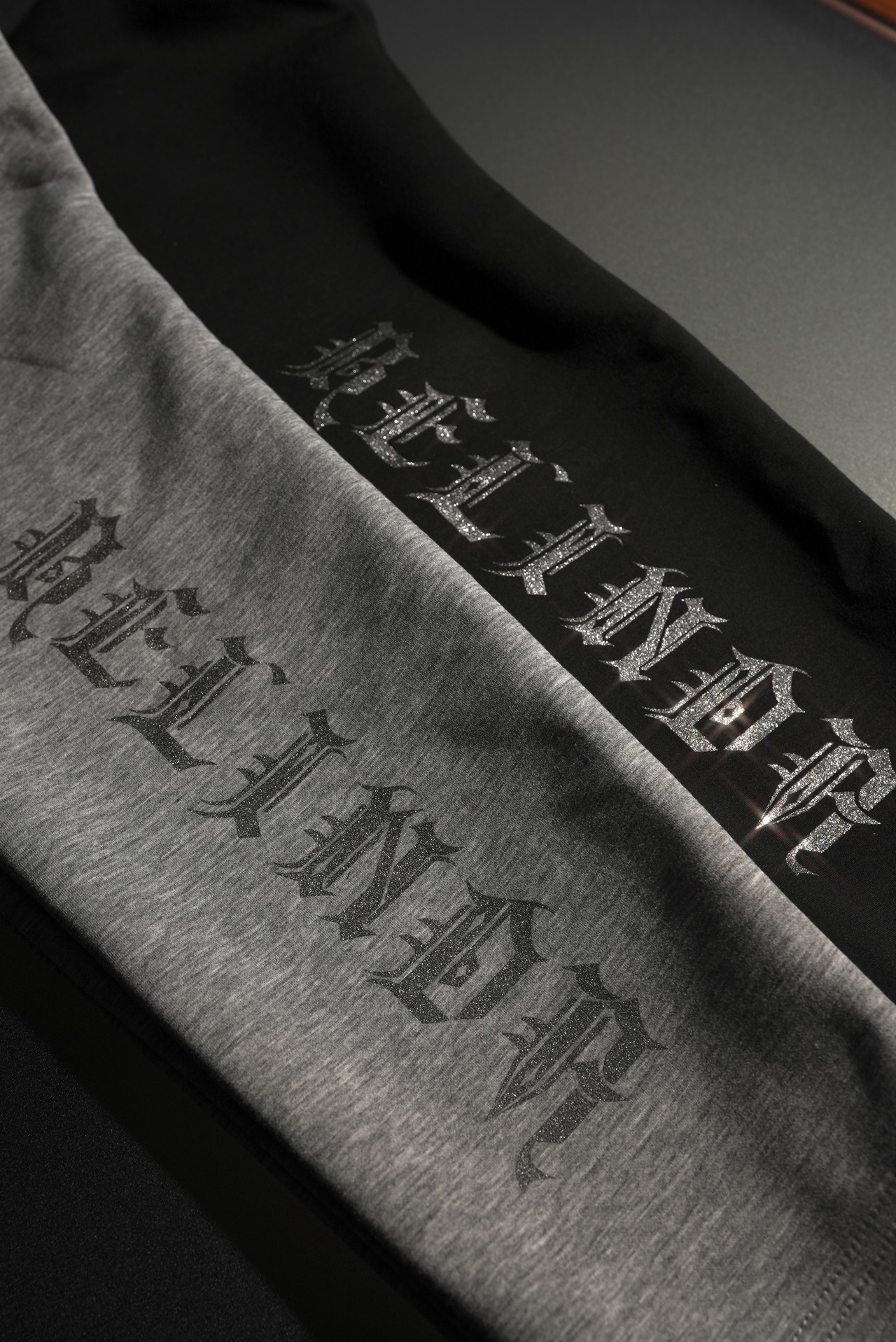 Cross Sweat Pants Black【BS25-002】