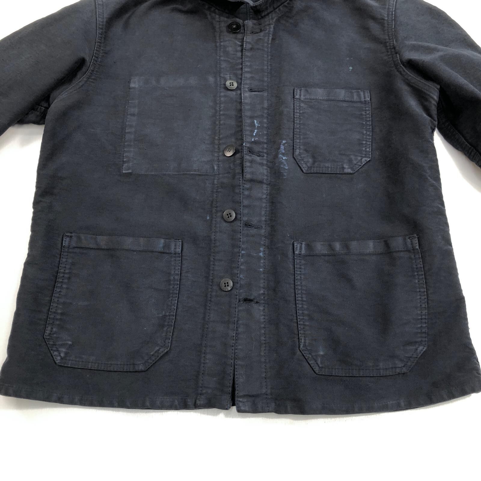50年代 FRENCH WORK BLACK MOLESKIN JACKET フレンチワーク ブラック