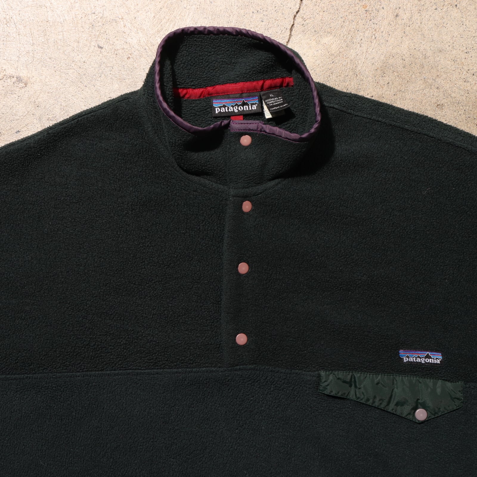 美品 XL 95年 ハンターグリーン シンチラ スナップt Patagonia