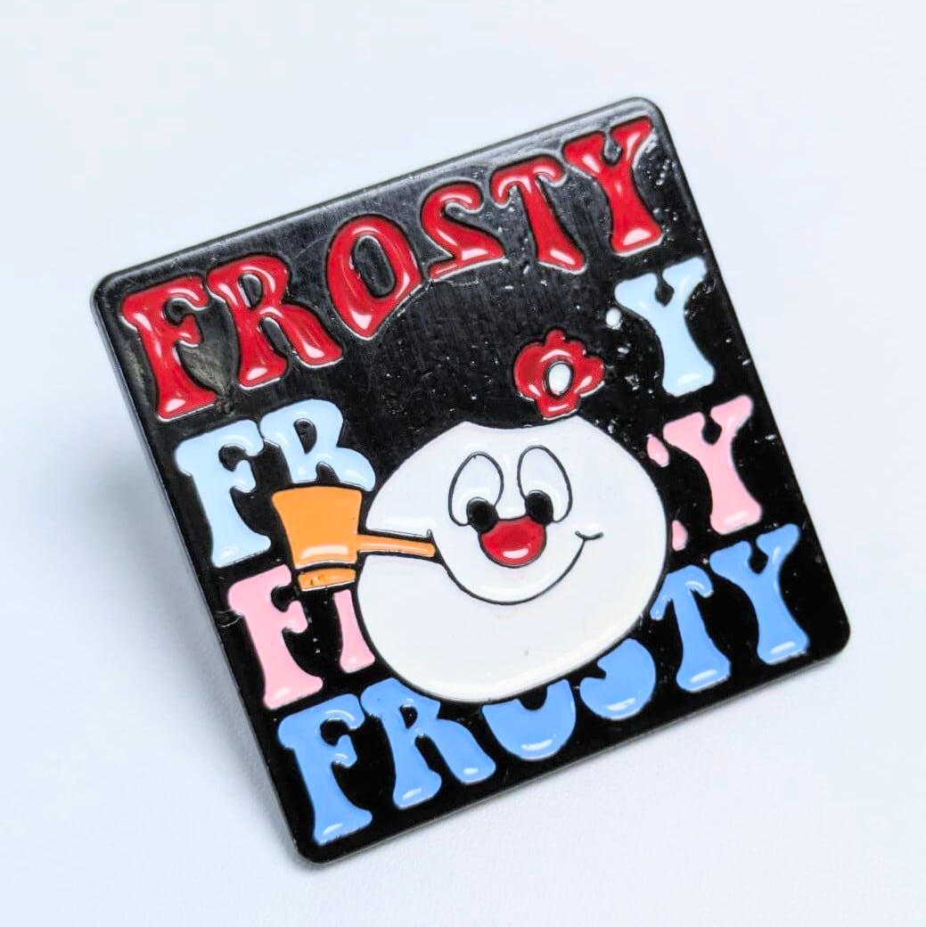送料無料！ ★ピンズ PINS★ピンバッジ 【 Frosty the Snowman（フロスティザスノーマン） 】クリスマス 〚アメリカン雑貨 アメトイ〛