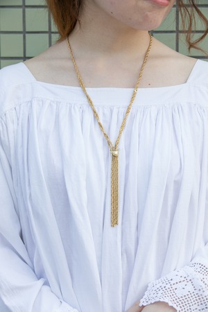 【Run Rabbit Run Vintage 】 Gold necklace