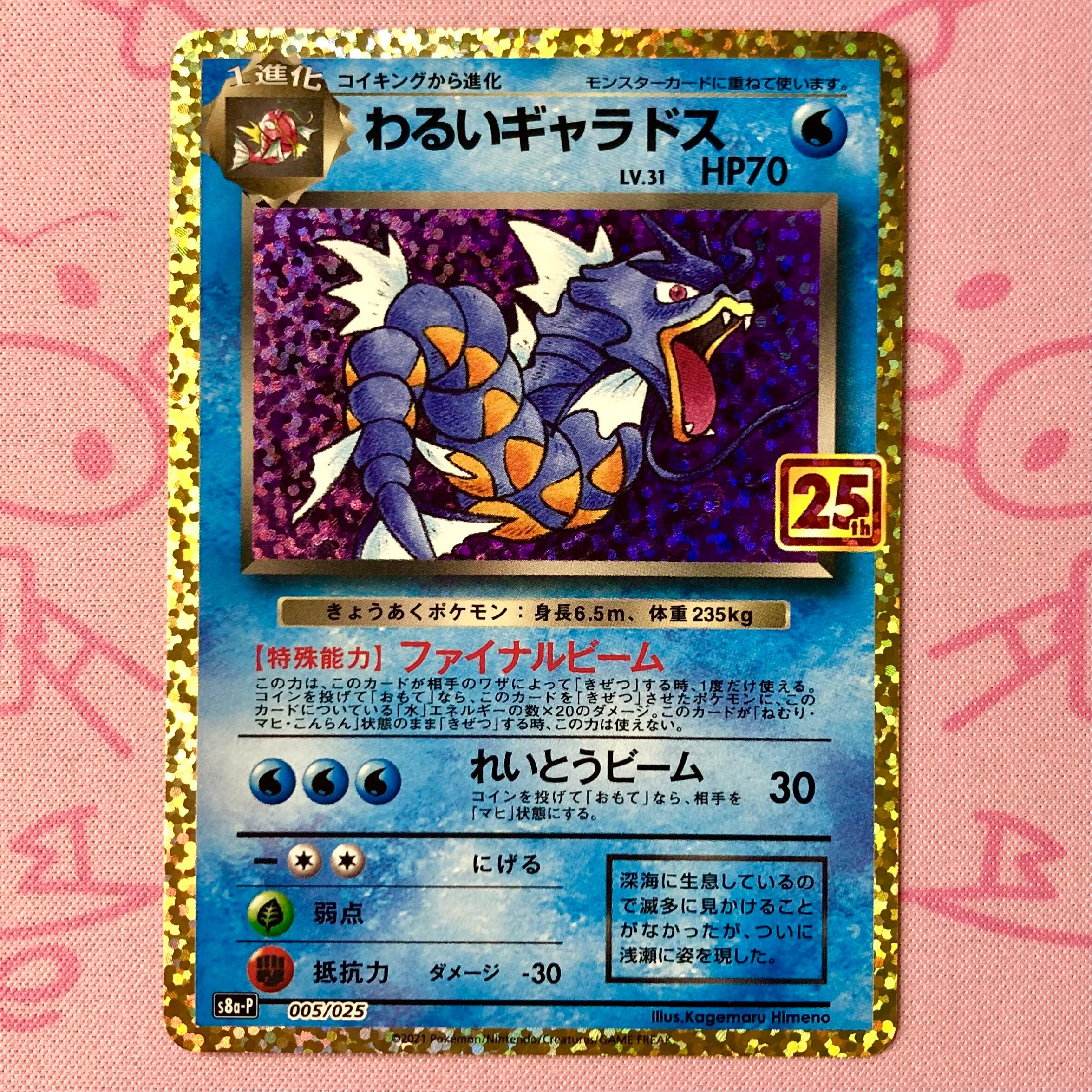 【Bランク】わるいギャラドス 25th