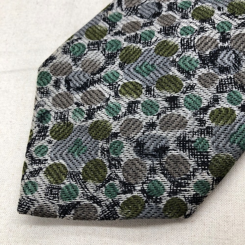 PERLASCA vintage japan tie n-373