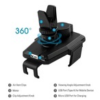 Formosa Japan スマホホルダー 車載ホルダー エアコン吹き出し口タイプ 4-6インチ USB充電機能