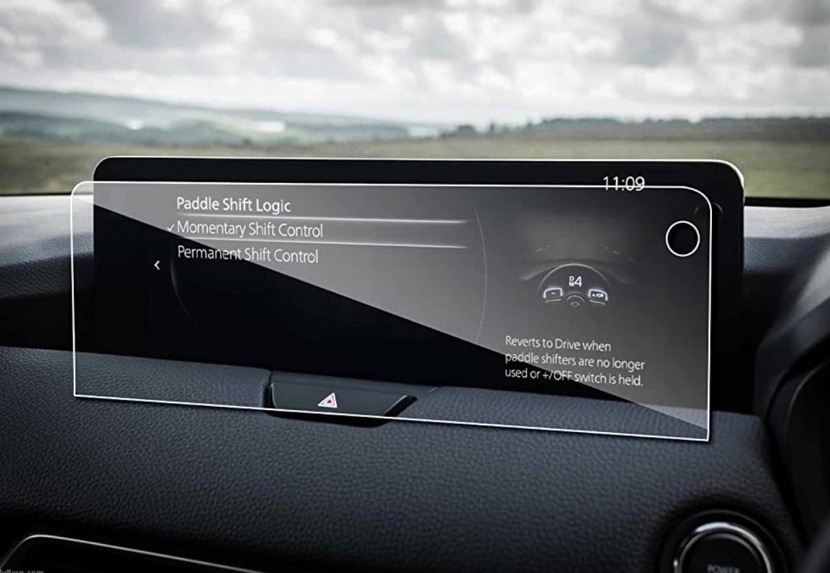 MAZDA CX-60 ディスプレイ保護用 強化ガラス保護フィルム | Was.inc