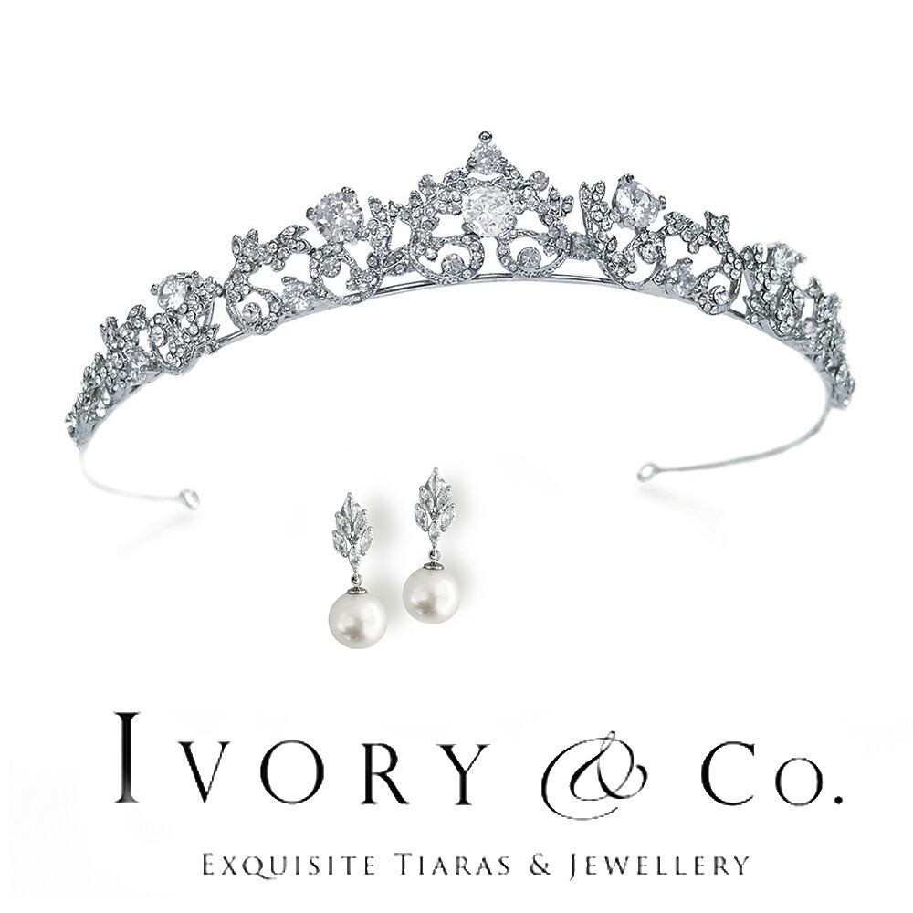 Ivory＆Co【Clementine】クレメンタイン/パールイヤリング付き | tamara