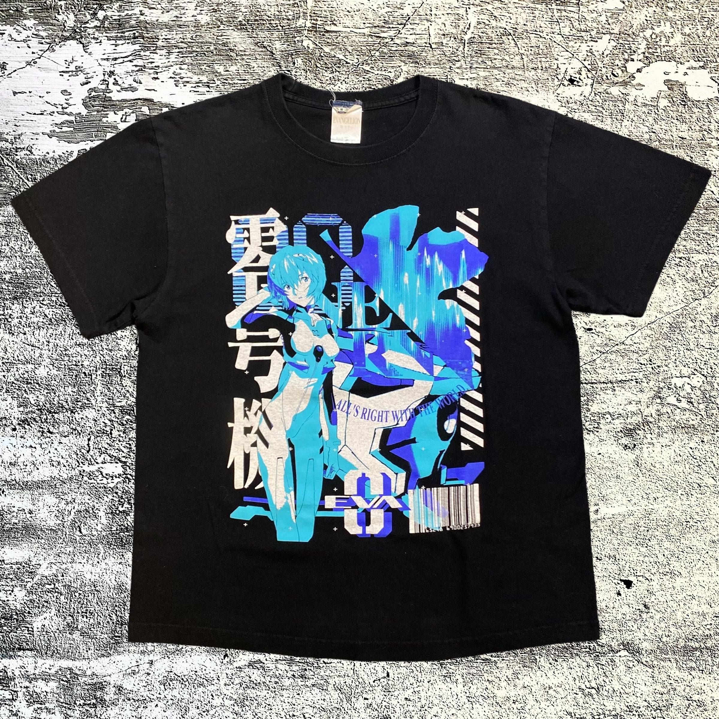 EVA エヴァ 綾波レイ 零号機 Tシャツ 黒 L エヴァンゲリオン EVA エヴァ 綾波レイ 零号機 Tシャツ 黒 L エヴァンゲリオン