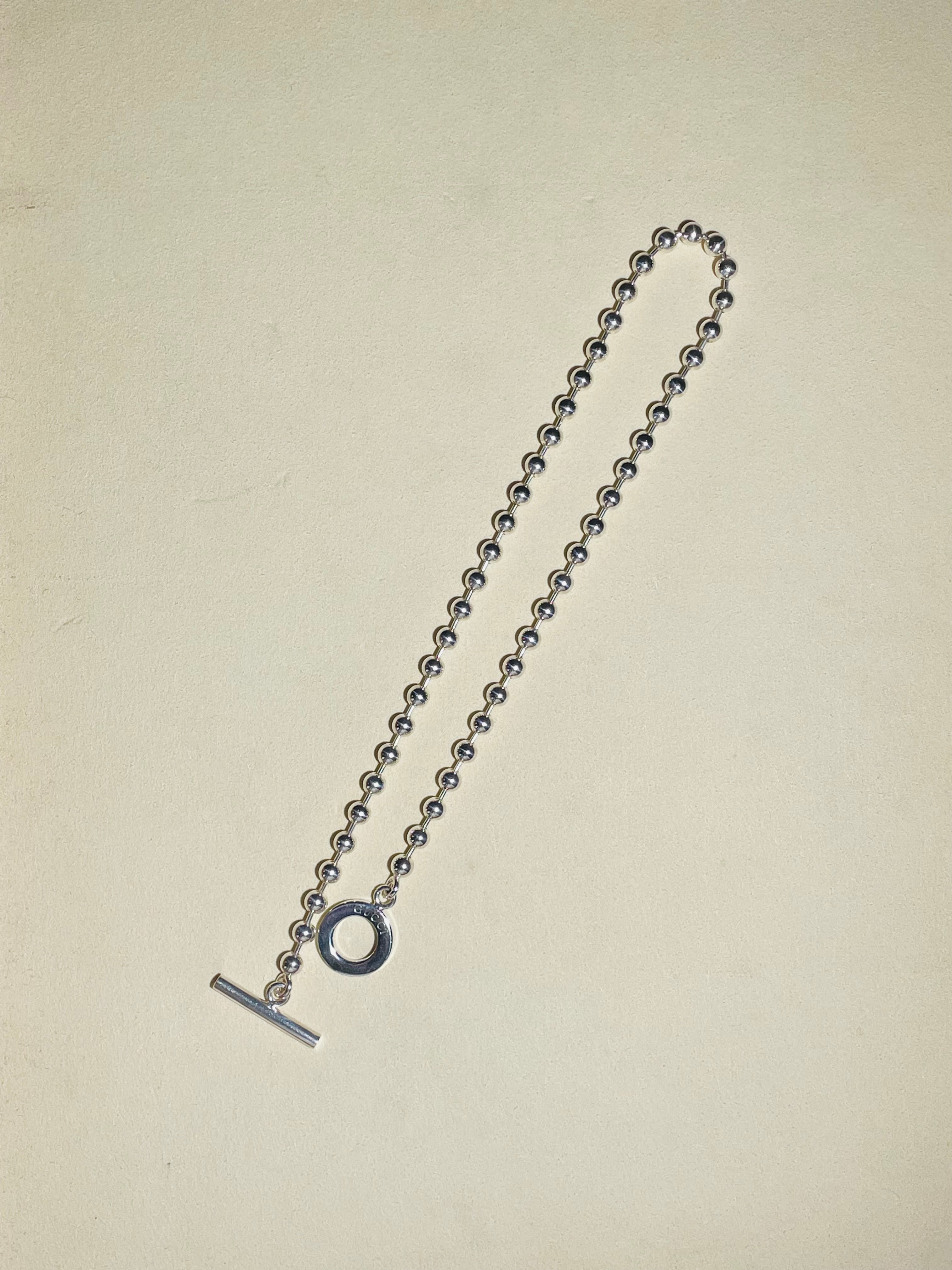 Ball Chain Necklace -GUCCI-