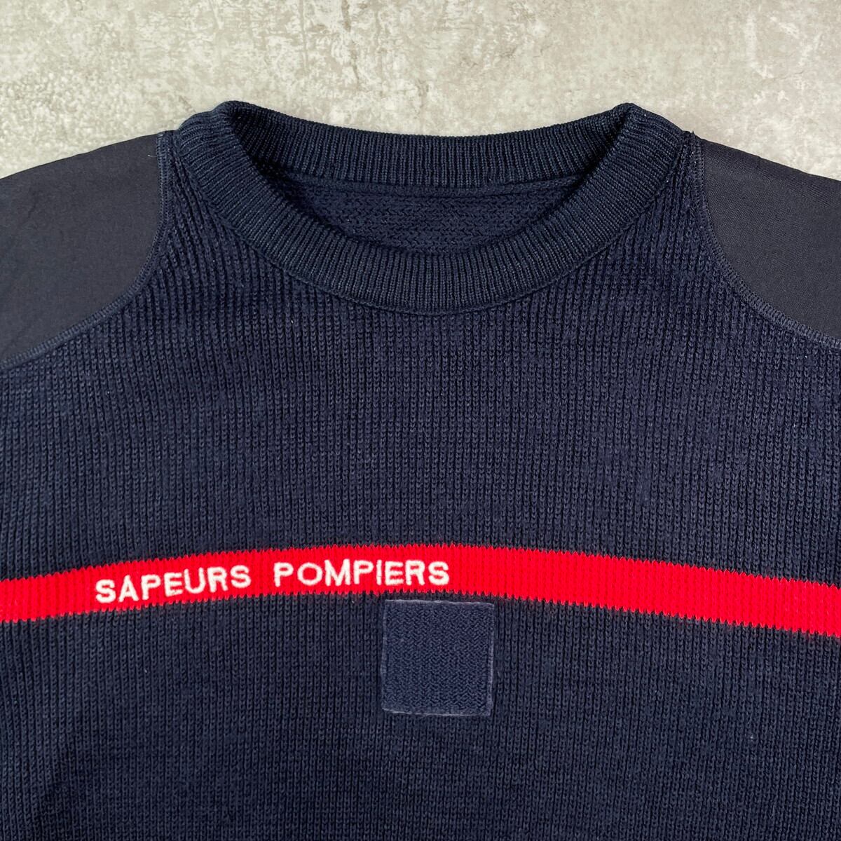 SAPEURS POMPIERS ネイビー トレーナー 5c3736904dce3076104964ced76f1f