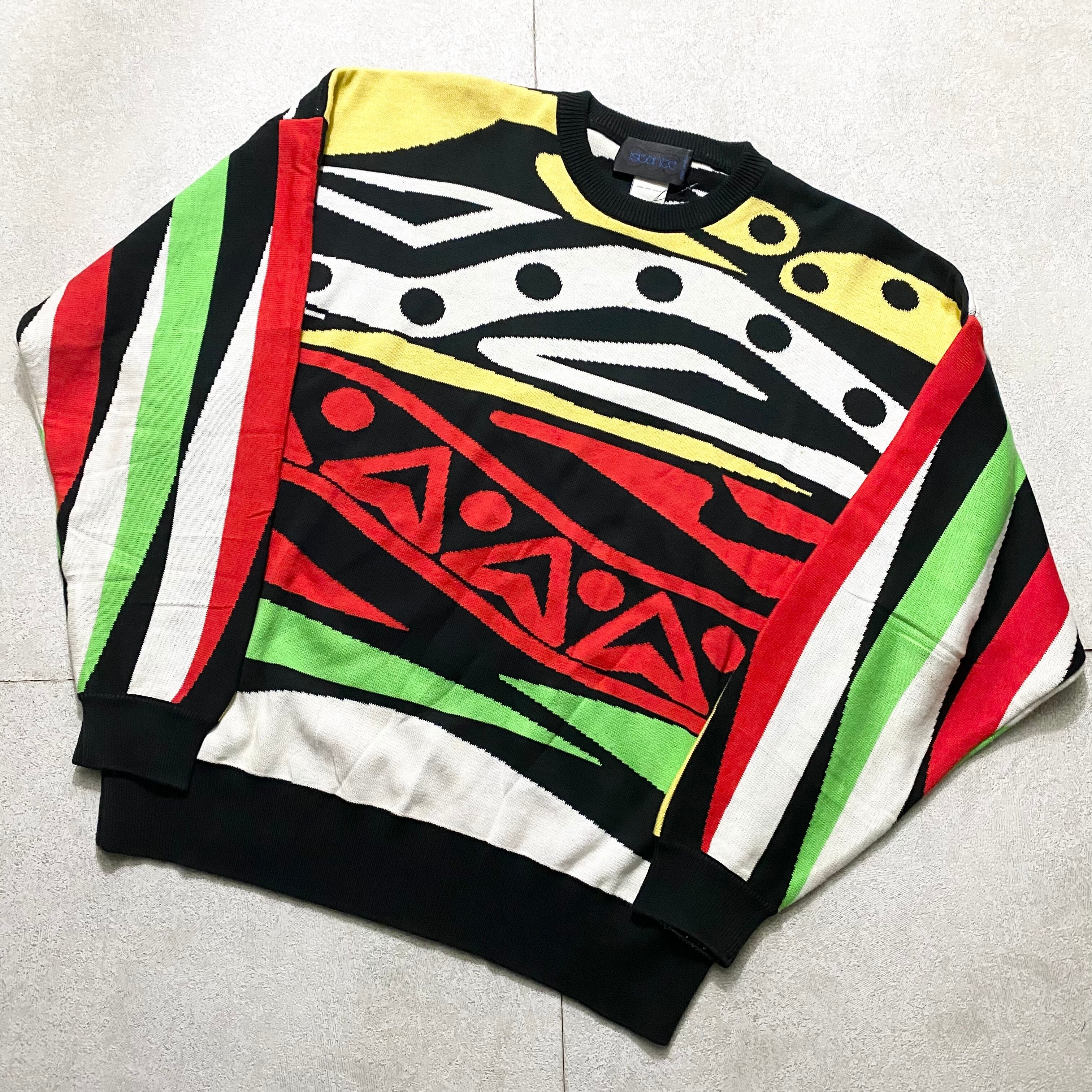 vintage ISTANTE multicolor sweater | NOIR ONLINE