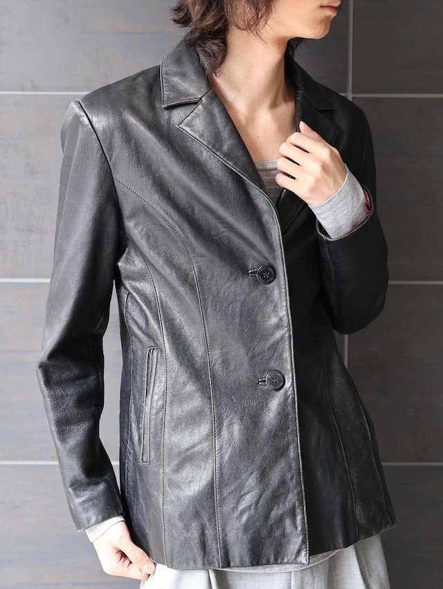 minimal flyfront jacket