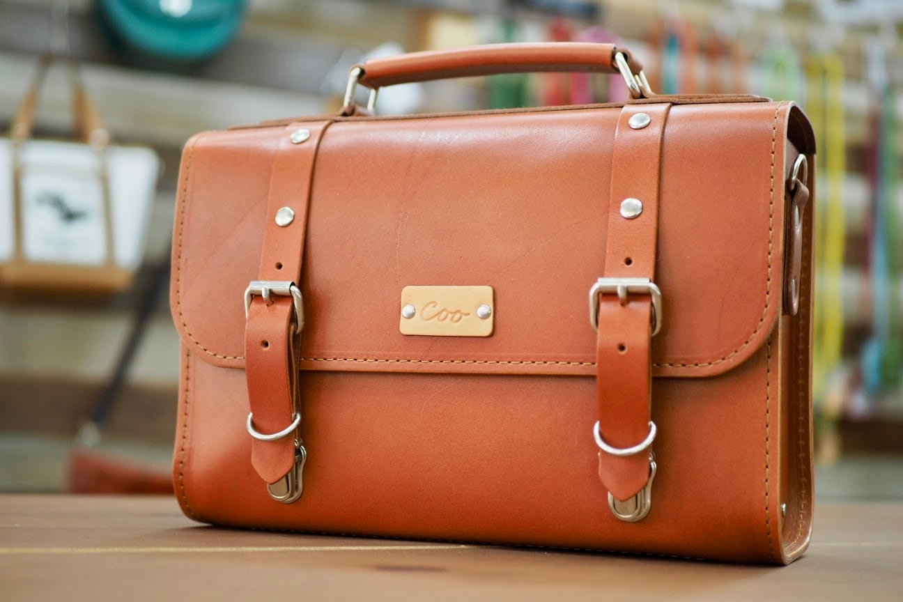 プチ・サッチェルバッグ | Leather Factory Coo（レザーファクトリー