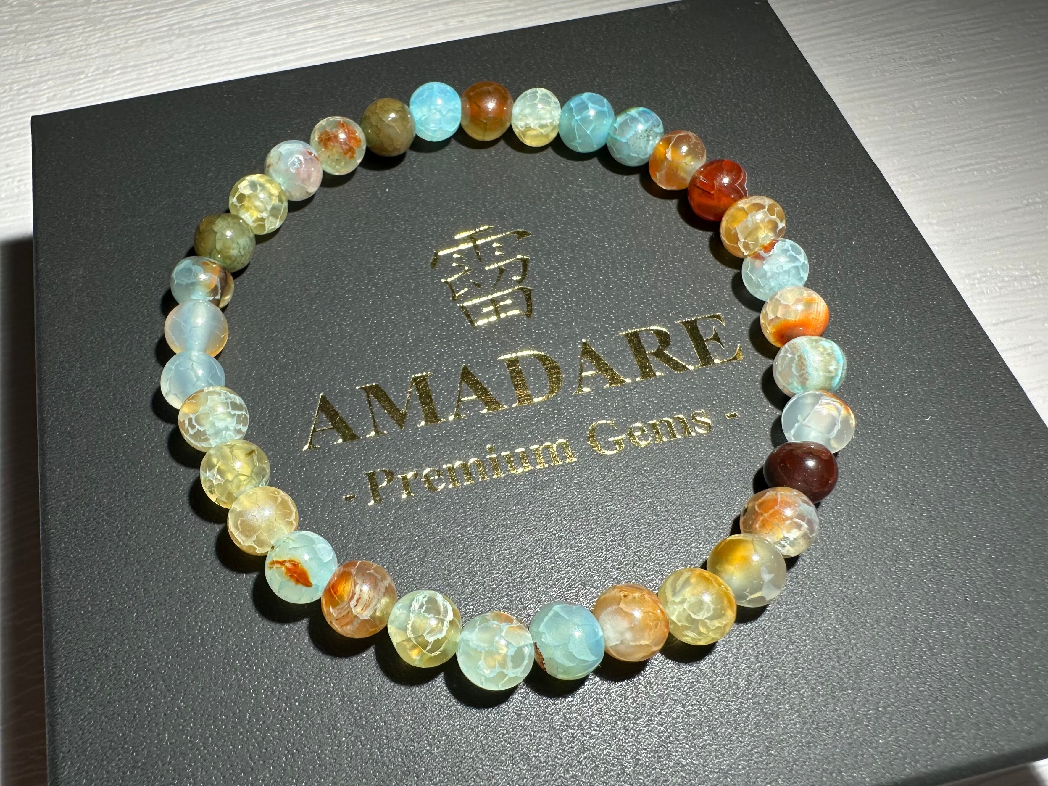 瑪瑙 ブレスレット ボルネオ島瑪瑙ブレスレット | 霤 AMADARE