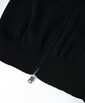 ジップアップポロニットTOPS (IVORY)　CQ-49027