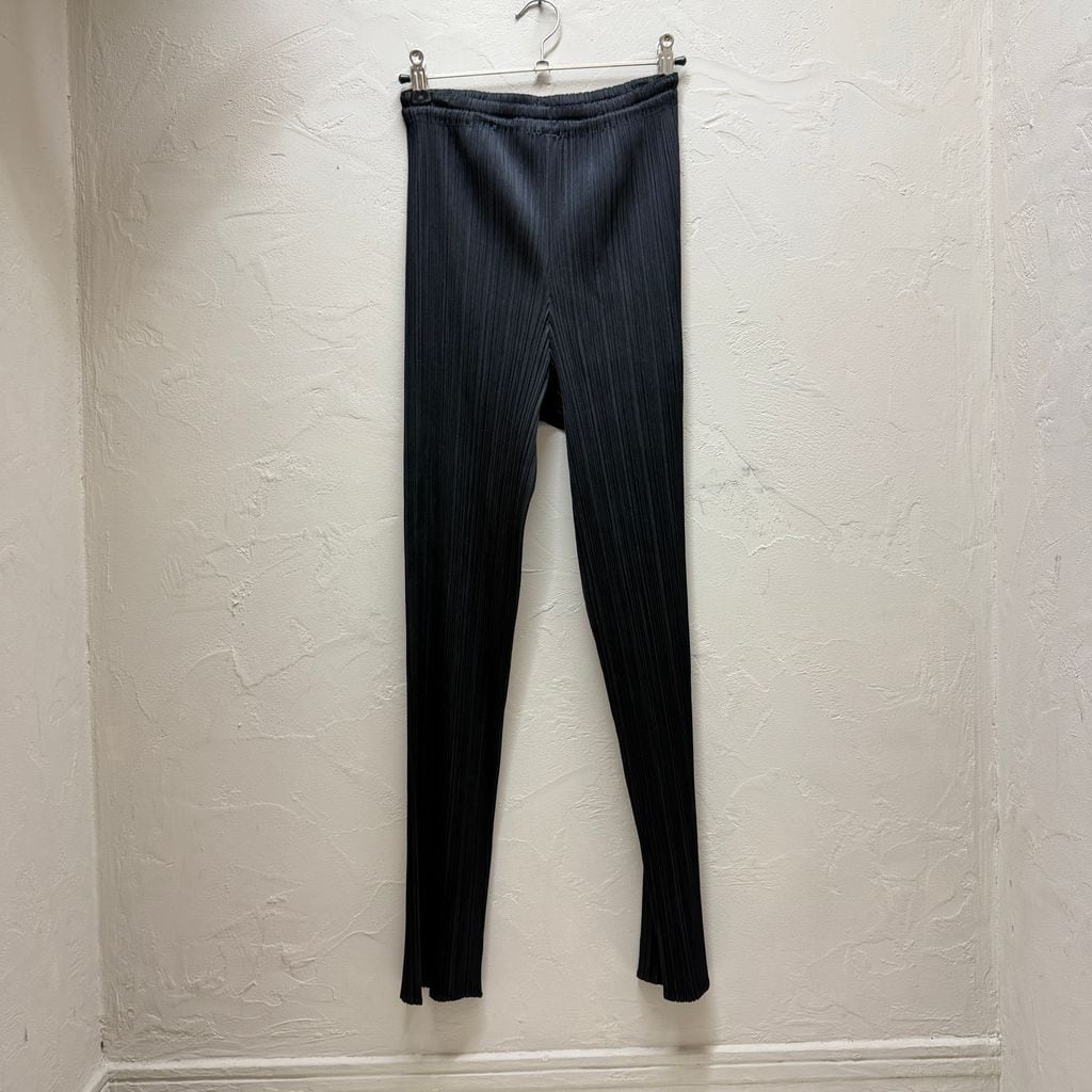Maison Margiela メゾンマルジェラ RAISED SEAM ZIP DETAIL TROUSERS