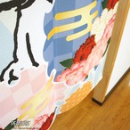 【受注生産】のれん PEANUTS うららか 幅85×丈150cm 95189