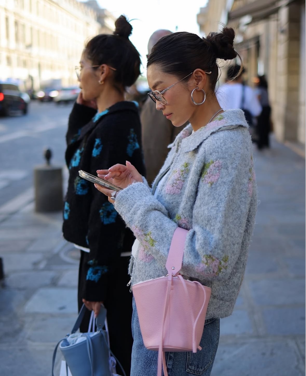 GPG-606 Flower Knit Jacket | gypsohila