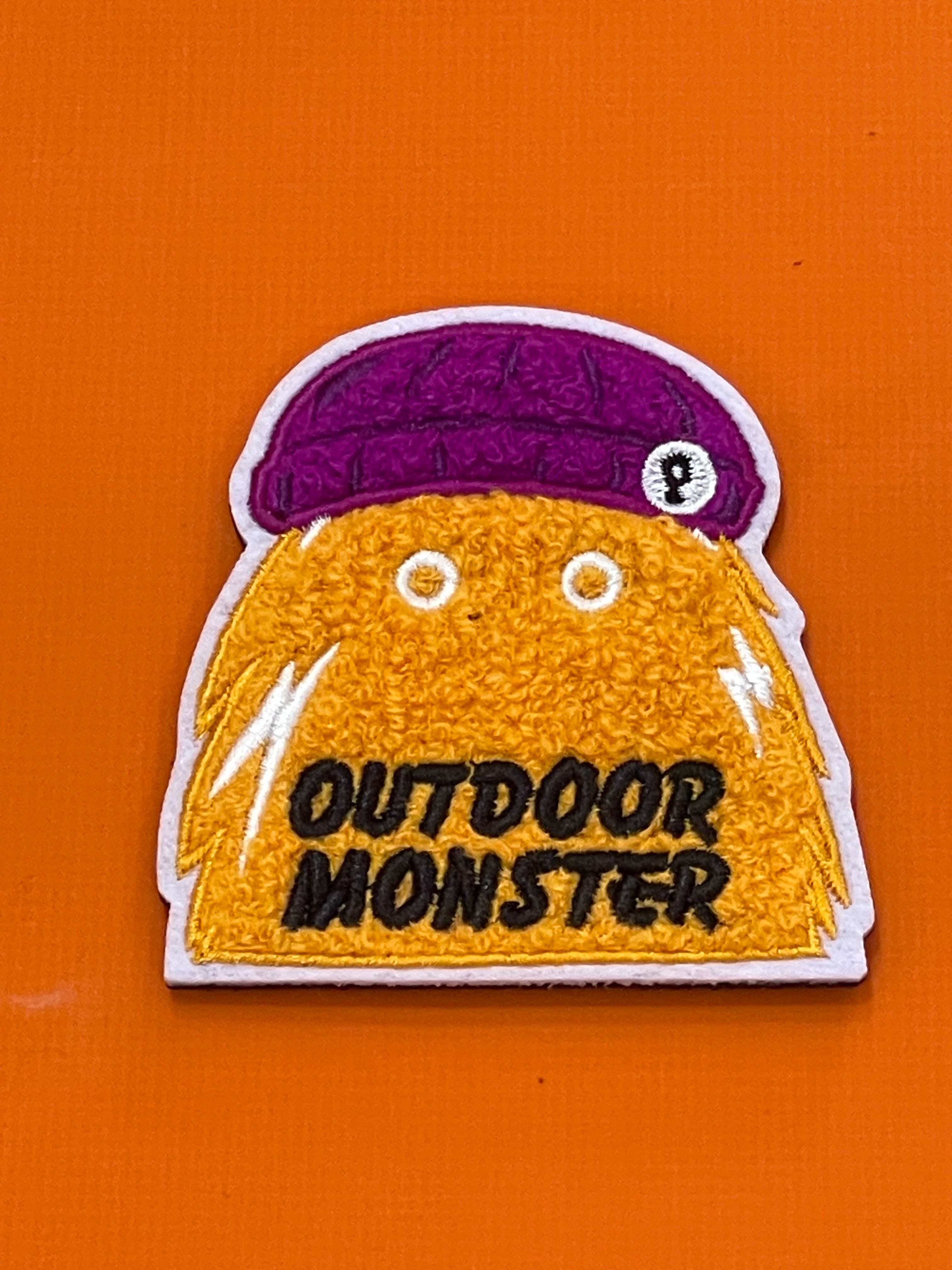 PINOWORKS OutdoorMonster モフモフワッペン ぴのもん | one4