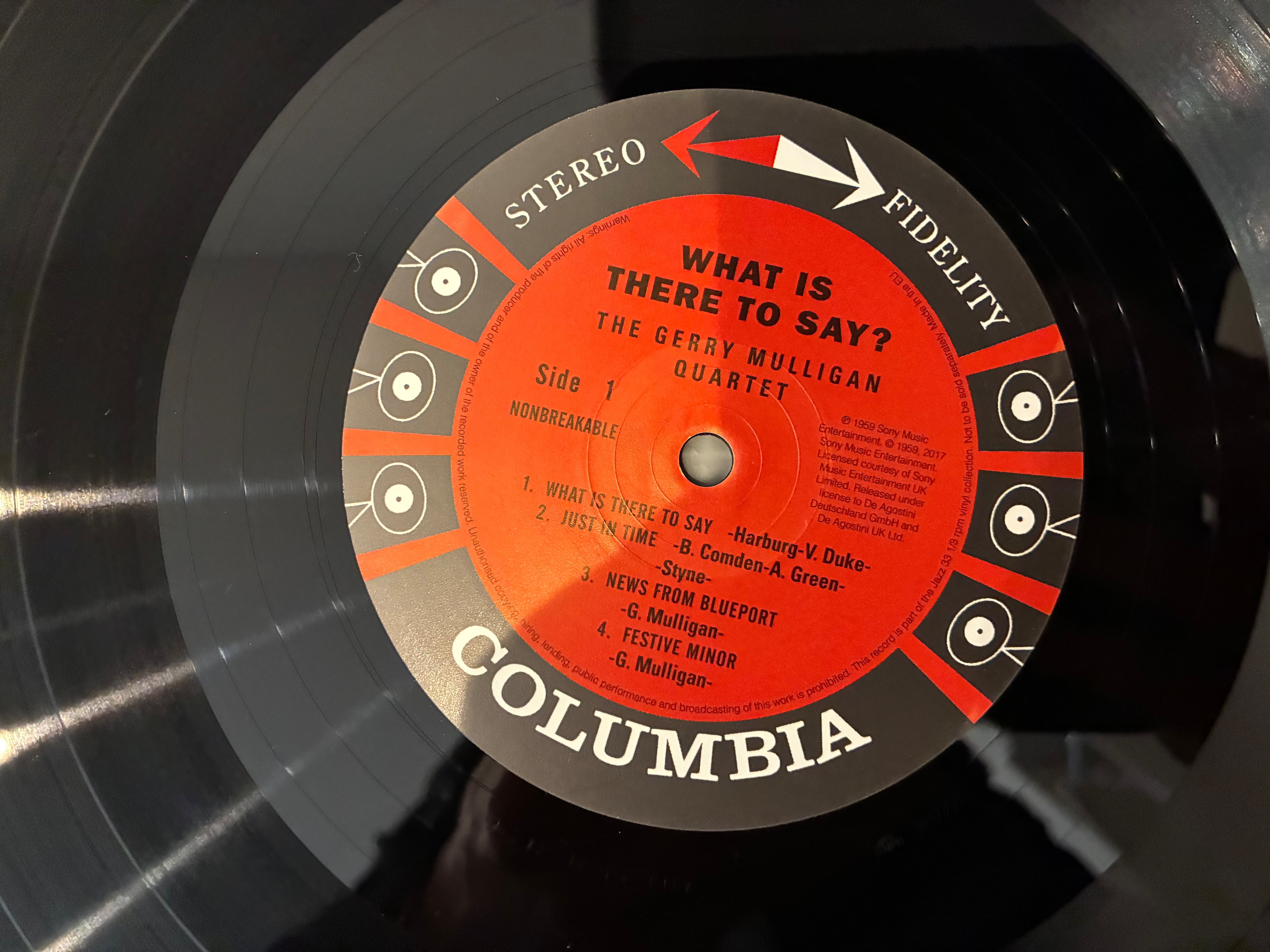 GERRY MULLIGAN / WHAT IS THERE TO SAY ? | sixteen records