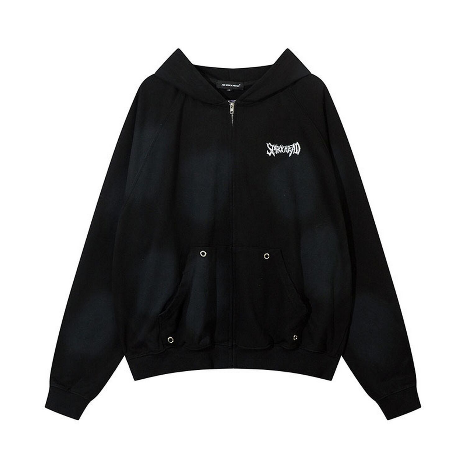 ジップパーカー ヴィンテージ フックレスジッパー 古着 M メンズ