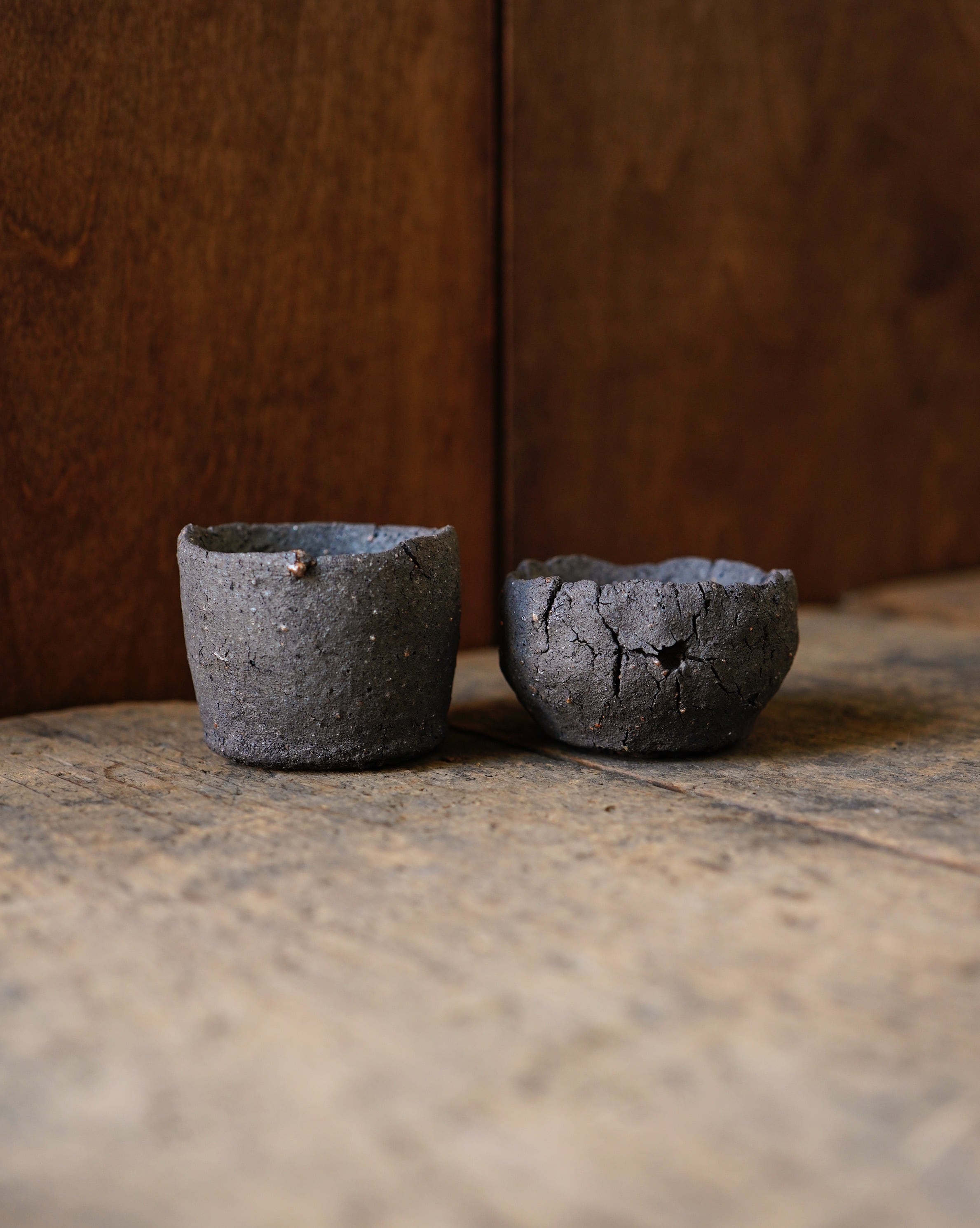 植木鉢 -福島の土- / 羊と山羊