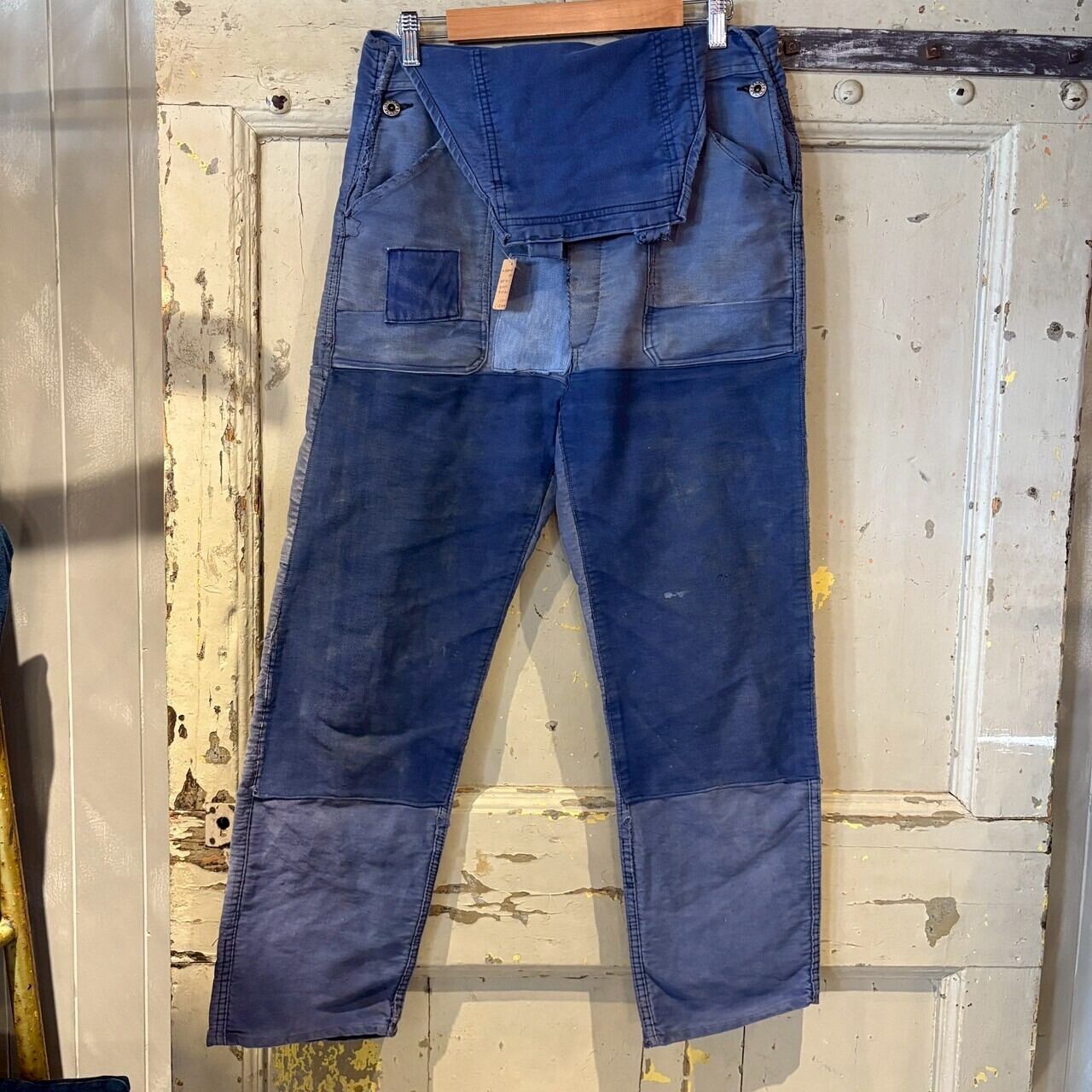50's 60's Le Mont St Michel モールスキン サロペット オーバーオール