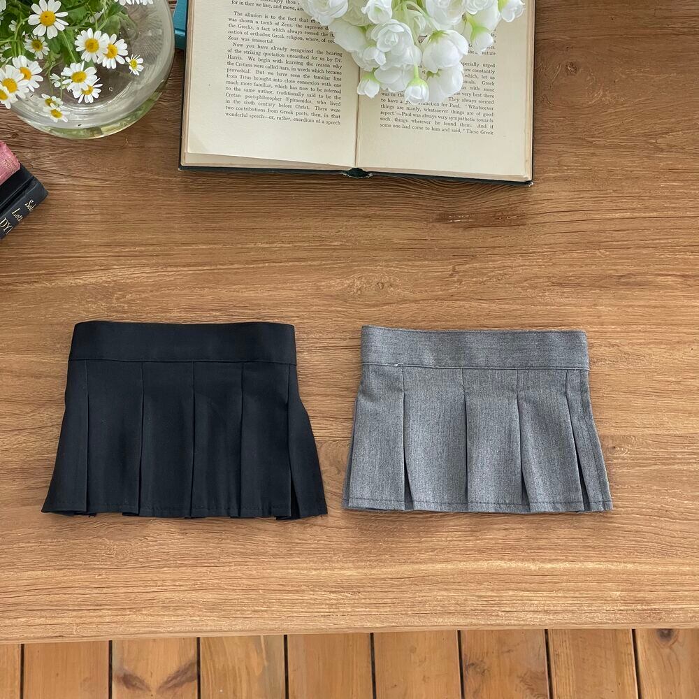《予約》HM0020 プリーツミニスカート