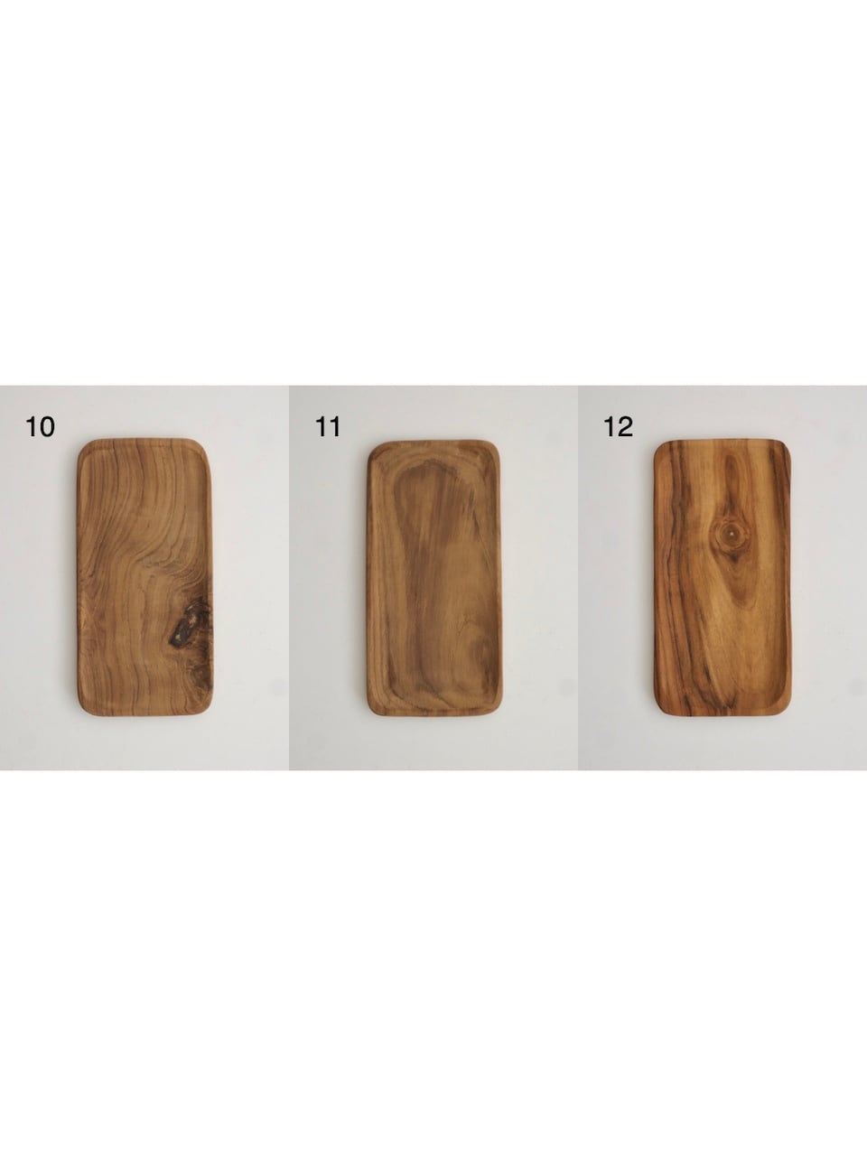 チーク 木製トレイ S｜Teak Wooden Tray Small【Y5-10】 | Sensitivity