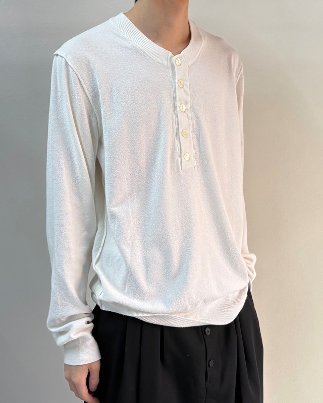 【DOLCE&GABBANA】henry-neck top
