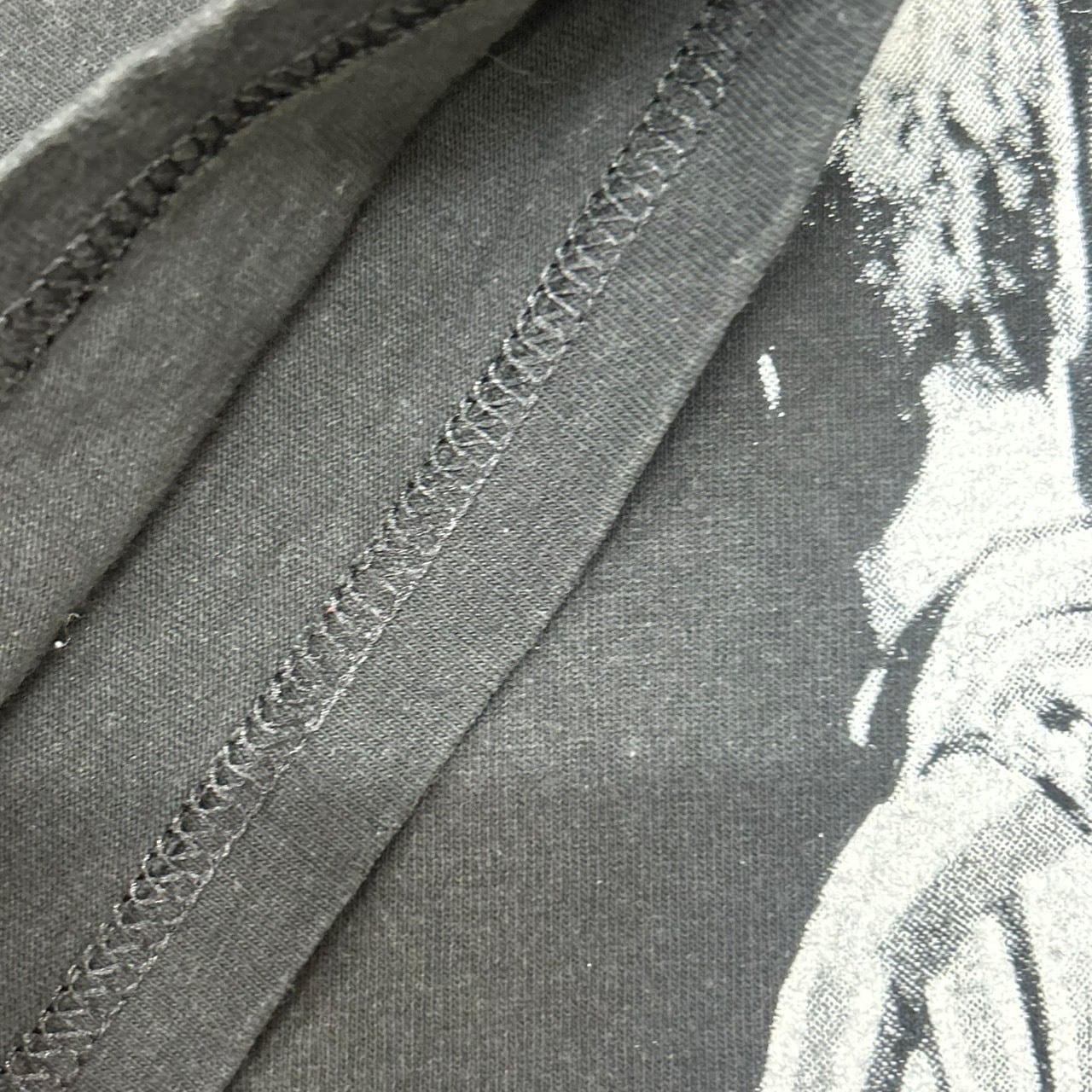 Oasis リアム・ギャラガー フォトプリント Tシャツ ブラック Lee Fits