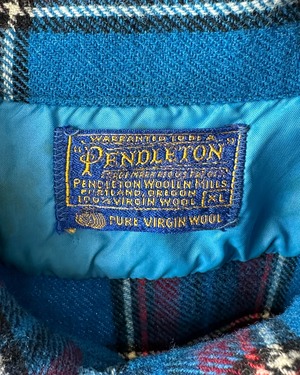 -Pendleton- Vintage 60s XL Board Shirt