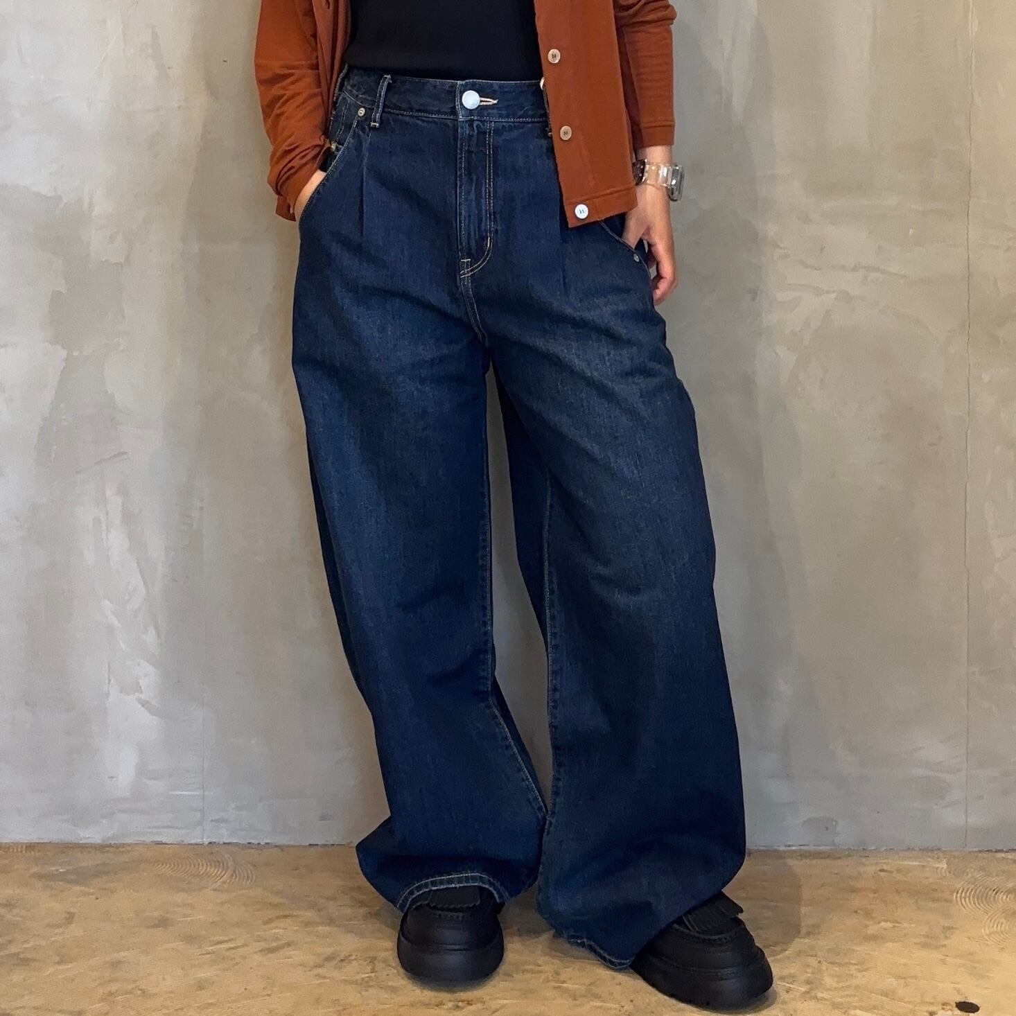 新色入荷】ANTGAUGE/タックワイドジーンズ | 20ｰtwentyｰ