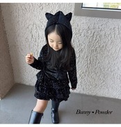 韓国子供服 / 26winter / BUNNYPOWDER / パーティーキャットフードジップアップ / キッズ / 冬服 *S~4XL*