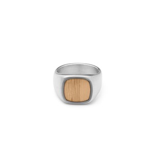 Wood signet ring（cri0087s）