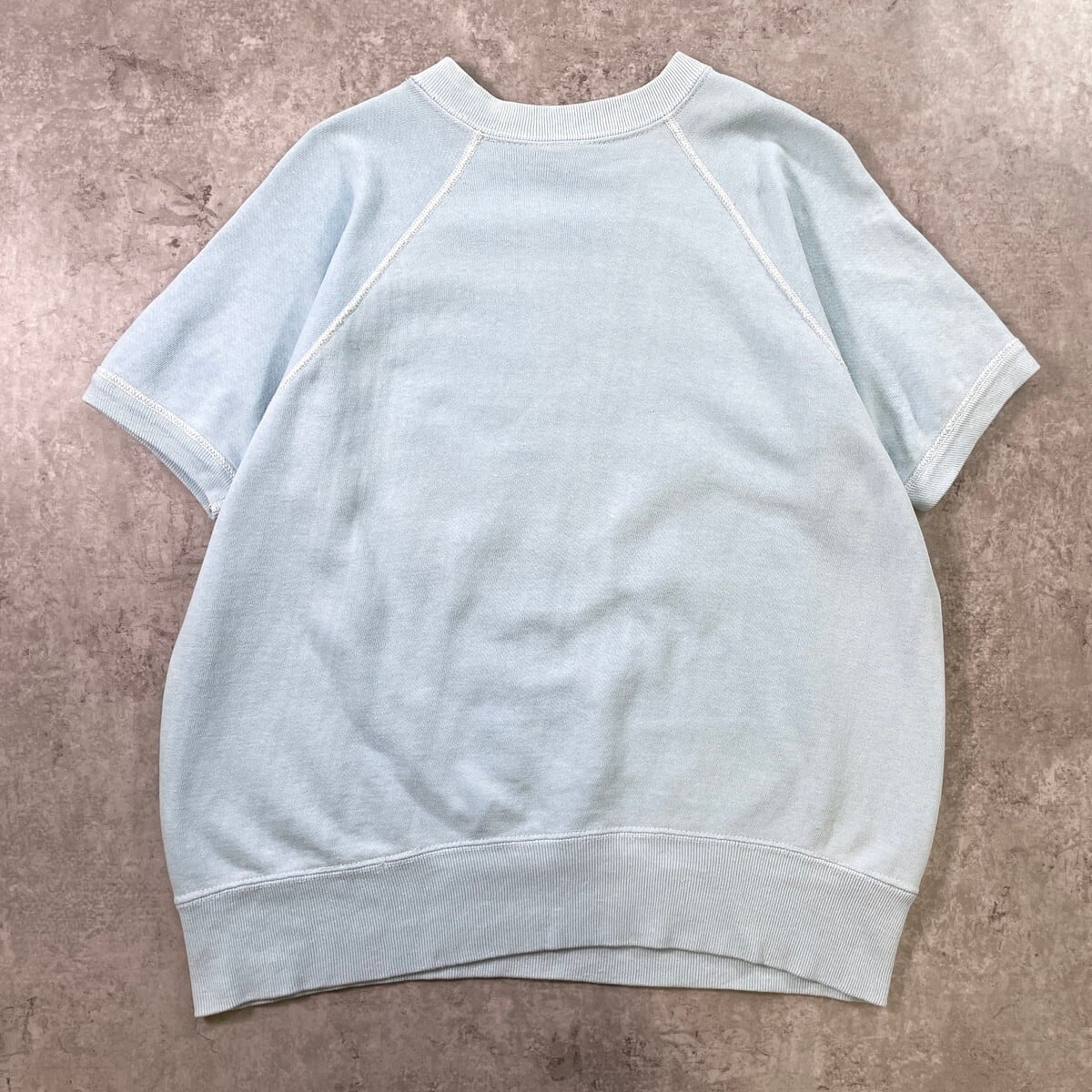 60年代 D-PLEDGE PARTY 69 カレッジ フロッキープリント 半袖