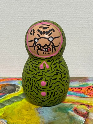 まあ、さすけね、佐吉の置物