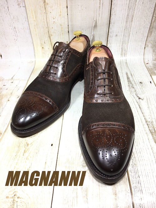 Magnanni マグナーニ フルブローグ EU42H 27.5cm