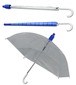 満員電車でも安心　伸縮　傘カバー　DIYビニール傘　ネイビーブルー【送料無料】
