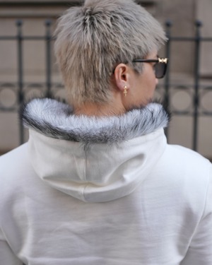BELINDA FUR ZIP HOODIE【BB25023】